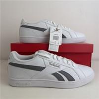Reebok Court Retro White Grey Trainers Shoes BNIB Size UK 9.5 EU 44