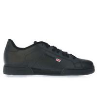 Men's Trainers Reebok Classics NPC II Leather Upper Lace up in Black - UK 9.5 Regular