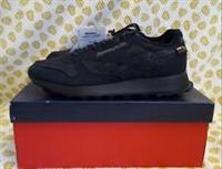 Reebok Classic Leather GY1542 Black Suede & CorDura Trainers Men's Size 7.5uk