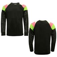 Reebok Logo Womens Black Sweater