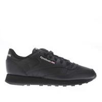 Women's Trainers Reebok Classics Classic Leather Lace up Casual in Black