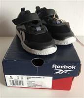 Boy's Trainers Reebok Rush Runner 5 TS Lace up Casual Black/Grey