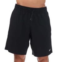 Men's Reebok Workout Ready Woven Shorts in Black - S Regular