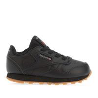 Boy's Reebok Infants Classic Leather Shoes in Black