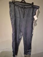 Reebok Reflective Tapered Slim Jogger Pants Size 2XL Blue/grey - 2XL Regular
