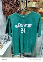 REEBOK JETS 24 REVIS 24 GREEN SHORT SLEEVE T-SHIRT