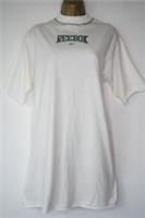 REEBOK IVORY GREEN BASKETBALL OVERSIZE TSHIRT DRESS SIZE XS BNWT 4 6 8 10 - XS Regular