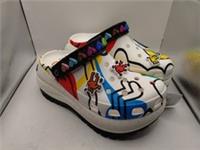 Crocs Keith Haring Mega Crush Clogs With Jibbitz UK Women's 6 Men's 5.5 New