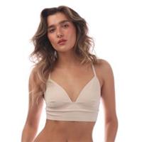 Women's Reebok Senna Bonded Bra Top in Pink