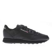Women's Reebok Classics Classic Leather Trainers in Black