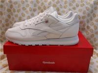 Reebok Classic Leather Trainers Men's Size 10uk Chalk / Chalk / Moon 100241537