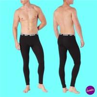 REEBOK Men's Johny Lounge Pants, Cotton, Black, UK L | EU L | US L - L Regular