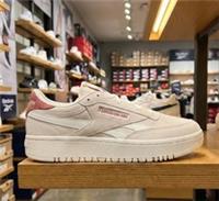 Reebok Club C Double Revenge Stucco Grey Chalk Cedro Womens Uk 4.5