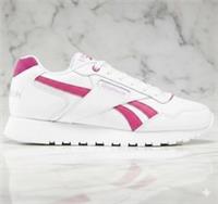 Reebok Glide Classics White Pink 100074105 Womens Uk 3.5 Trainers Sneakers