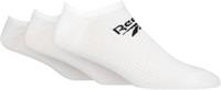 Reebok Mens Socks 6 Pack White Low Cut Trainer UK 8.5-10 Cotton Sports - 8-11 Regular