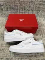 Size 8 - Reebok Club C Revenge White Blue