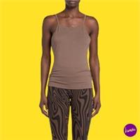 REEBOK Women's Activ Chill+ Dreamblend Tank Top Brown UK S | EU 36 | US S - S Regular