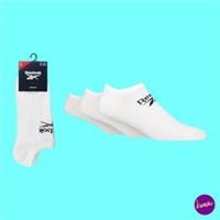REEBOK Unisex Trainer Socks, Core Set of 3, White, UK 8.5-10 | EU 43-45 | US 9.5 - EU 43-46 Regular