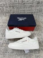 Size 7.5 - Reebok Club C White Rose Gold
