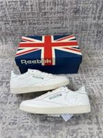 Size 6.5 - Reebok Club C White Green