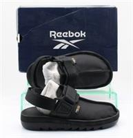 REEBOK YOUTH KIDS SANDALS CORDURA HOOK & LOOP UK 3 EU 34.5 BLACK RRP £50 AD
