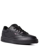 REEBOK Classic BNIB Mens Sport Shoes CLUB 85 C Essentials Black UK 9 / EU 43