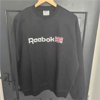 Reebok Classic Union Jack Sweatshirt - Unisex Relaxed Fit Crewneck (S) Small - S Regular