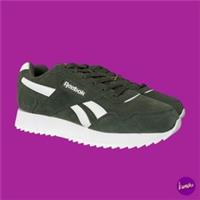 REEBOK Men's Trainer, Suede Glide Ripple, Dark Green White, UK 7 | EU 40.5