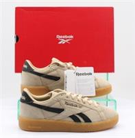 REEBOK CLUB CLASSIC GROUNDS WOMENS TRAINERS SUEDE UK 3 EU 34.5 BEIGE RRP &pound;55 AD