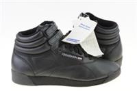 Reebok Freestyle Hi 'Triple Black' 2240 Women's Trainers Size UK 3