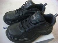 Reebok Trainers All Black Kids UK 11 School Trainers