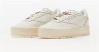 Reebok Women's Club C Double Geo Chalk White Lilac Rose Gold Trainers UK 6.5 New