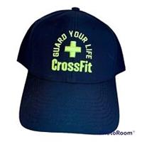 Black Baseball Cap Reebok Guard Your Life Cross Fit Adjustable One Size New