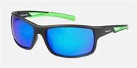 Reebok Unisex RBK 2107 Sporty Sunglasses Blue Lens Blk/Green Frame 100% UVA/UVB