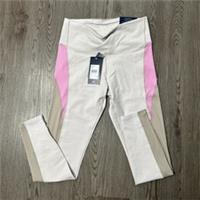 Reebok Womens Lux Colorblock High Rise Tight Leggings Moonstone/?Ash Medium - M Regular