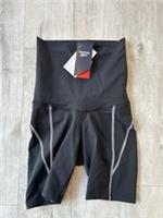 Reebok Maternity Legging Shorts XS Womens Black Cycling Short Gym Wear - XS Maternity