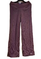 REEBOK LADIES BOTTOMS JOGGING LOUNGE PANTS COTTON MATERNITY SIZE UK 12 BROWN - 12 Regular