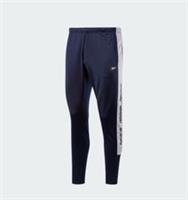 Reebok Men's Track Pants Traing Workout Navy & White Uk Size Small Brand New - S Regular