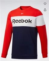 Reebok Sport Jumper Mens Red/White/Navy Size UK Med Brand New - M Regular
