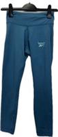 NEW Reebok Teal Blue 7/8 Length Leggings Size XS S