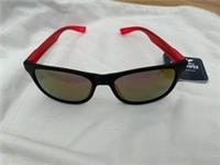 Reebok Sports Wrap Sunglasses RV4332/01 Matt Black / Smoke New