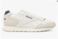 Men's Reebok Glide Trainers White Cream Navy Uk 7.5 New