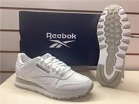 Reebok Men's Classic Leather White Retro Running Shoes Trainers UK 8 EU 42