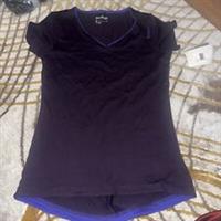 Reebok Training Sports T Shirt Size XSmall purple Slim Fit Womens new with tags - XS Regular
