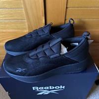 Reebok DMX Slip On Comfort Sneakers, Black,  Size UK 11, EU 45.5, BNWB