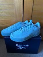 Reebok Club C Double Geo Trainers, Light Green, Size UK 5, EU 38, , BNWB