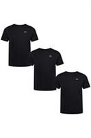 Reebok Mens 3 Pack Crew Neck T-Shirt - Size Small - S Regular