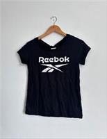 Reebok Womens Logo Short Sleeve T-Shirt - Size 2XS - 2XS Regular