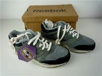 REEBOK HEXALITE GS VENTILATOR TRAINERS UK 7.5/EU41 GREY WHITE & BLACK WITH TAGS