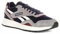 Reebok GL1100 Logo Heel Suede Mesh Mens Trainer In Navy Grey UK 9 - 12
